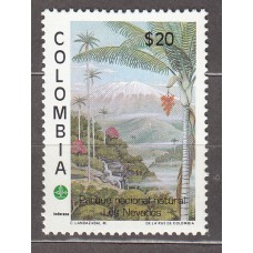 Colombia Correo 1981 Yvert 823 ** Mnh Parque Natural Los Nevados