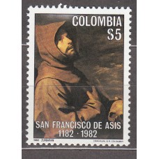 Colombia - Correo 1982 Yvert 859 ** Mnh San Francisco de Assis