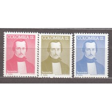 Colombia - Correo 1984 Yvert 876/78 ** Mnh Serie basica - Personajes