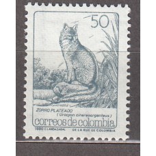 Colombia - Correo 1990 Yvert 947 ** Mnh Fauna