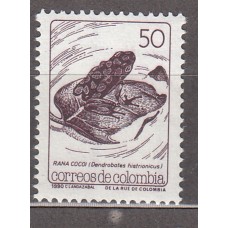 Colombia - Correo 1990 Yvert 950 ** Mnh Fauna