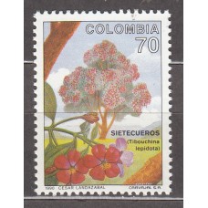 Colombia - Correo 1990 Yvert 955 ** Mnh Flora