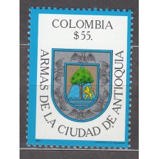 Colombia - Correo 1986 Yvert 904 ** Mnh Escudo