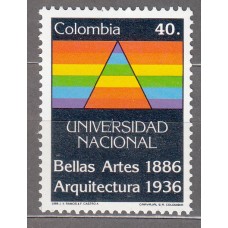 Colombia - Correo 1986 Yvert 905 ** Mnh Universidad