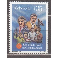 Colombia - Correo 1987 Yvert 914 ** Mnh Seguridad Social