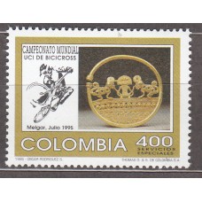 Colombia - Correo 1995 Yvert 1046 ** Mnh Campeonatos del mundo de Velocross - Deportes