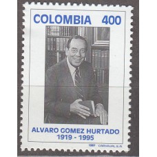Colombia - Correo 1997 Yvert 1070 ** Mnh Alvaro Gomez Hurtado - Personaje