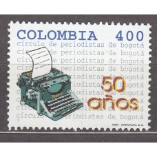 Colombia - Correo 1997 Yvert 1071 ** Mnh Periodicos