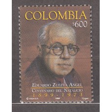 Colombia Correo 1999 Yvert 1098 ** Mnh Eduardo Zuleta - Personaje
