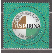 Colombia Correo 1999 Yvert 1116 ** Mnh Centenario de la Aspirina