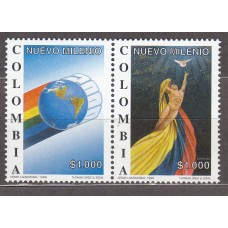 Colombia - Correo 2000 Yvert 1123/24  ** Mnh Nuevo Milenario