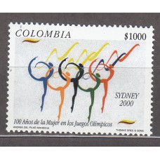 Colombia - Correo 2000 Yvert 1130 ** Mnh Juegos Olimpicos de Sydney - Deportes