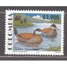 Colombia - Correo 2002 Yvert 1166 ** Mnh Fauna - Aves - Patos