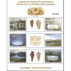 Colombia - Correo 2004 Yvert 1269/74 ** Mnh La Laguna de Guatavita