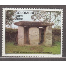 Colombia - Aereo 1979 Yvert 641 ** Mnh Parque Arqueologico de San Agustin