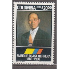 Colombia Aereo 1980 Yvert 656 ** Mnh Personaje