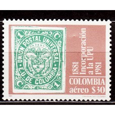 Colombia - Aereo 1981 Yvert 685 ** Mnh UPU