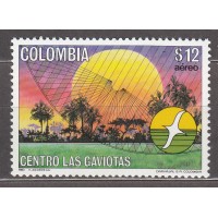 Colombia Aereo 1983 Yvert 721 ** Mnh 