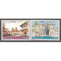 Colombia Aereo 1983 Yvert 723/28 ** Mnh 