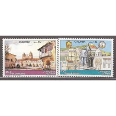 Colombia Aereo 1983 Yvert 723/28 ** Mnh 