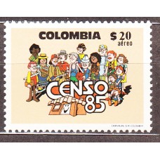 Colombia Aereo 1985 Yvert 743 ** Mnh 