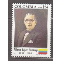 Colombia - Aereo 1986 Yvert 745 ** Mnh Personaje