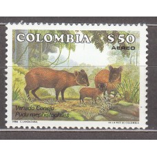 Colombia - Aereo 1986 Yvert 747 ** Mnh Fauna