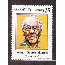 Colombia - Aereo 1986 Yvert 753 ** Mnh Enrique Santos- Personaje