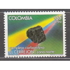 Colombia - Aereo 1986 Yvert 757 ** Mnh Carbón  