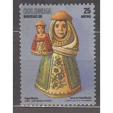 Colombia - Aereo 1986 Yvert 761 ** Mnh Navidad