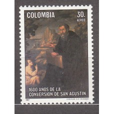 Colombia - Aereo 1987 Yvert 764 ** Mnh San Agustínº