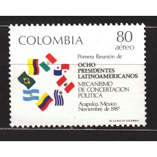 Colombia - Aereo 1987 Yvert 771 ** Mnh 