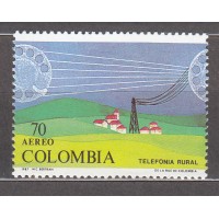 Colombia - Aereo 1987 Yvert 774 ** Mnh 