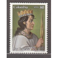 Colombia - Aereo 1988 Yvert 780 ** Mnh 
