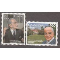 Colombia - Aereo 1989 Yvert 786/87 ** Mnh Personajes Celebres Colombianos