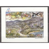 Colombia - Aereo 1989 Yvert 789/95 ** Mnh Exposición Filatelica