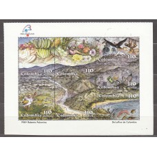 Colombia - Aereo 1989 Yvert 789/95 ** Mnh Exposición Filatelica