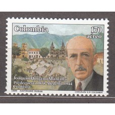 Colombia - Aereo 1989 Yvert 804 ** Mnh Joaquin Quijano - Personaje