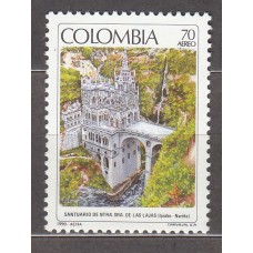 Colombia - Aereo 1990 Yvert 826 ** Mnh Santuario