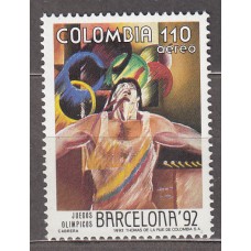 Colombia - Aereo 1992 Yvert 848 ** Mnh Juegos Olimpicos de Verano