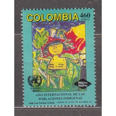 Colombia - Aereo 1993 Yvert 866 ** Mnh 