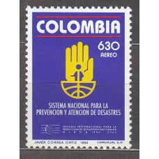 Colombia Aereo 1994 Yvert 884 ** Mnh 