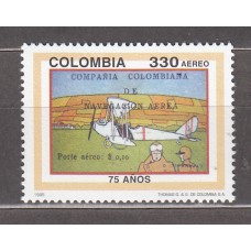 Colombia - Aereo 1995 Yvert 898 ** Mnh Avión