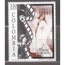 Colombia - Aereo 1995 Yvert 906 ** Mnh Cine
