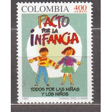 Colombia - Aereo 1997 Yvert 948 ** Mnh Protección de la Infancia