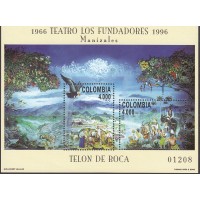 Colombia - Hojas Yvert 49 ** Mnh Fauna