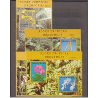 Colombia - Hojas Yvert 52/52C ** Mnh Flora Tropical - Orquideas