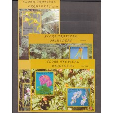 Colombia - Hojas Yvert 52/52C ** Mnh Flora Tropical - Orquideas