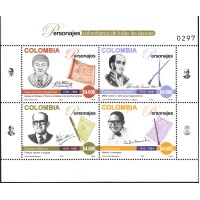 Colombia - Hojas Yvert 75 ** Mnh Personajes Celebres Colombianos