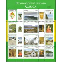 Colombia - Correo 2012 Yvert 1678/89 ** Mnh Departamento de Cauca
